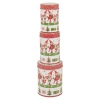 3 Piece Christmas Tin Sets