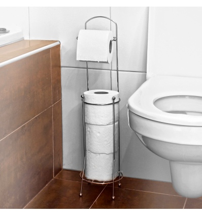 Toilet Roll Holder With Storage For 3 Rolls [910321]
