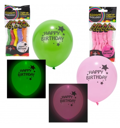 Illoom Light up ballons 5pk