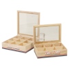 Tea Time 6 Or 9 Compartment Tea Boxes