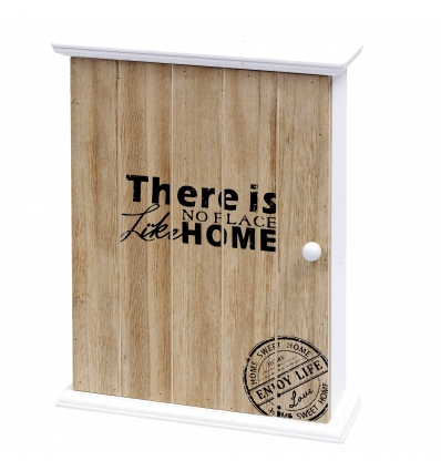 There Is No Place Like Home Wooden Key Cabinet [907574]