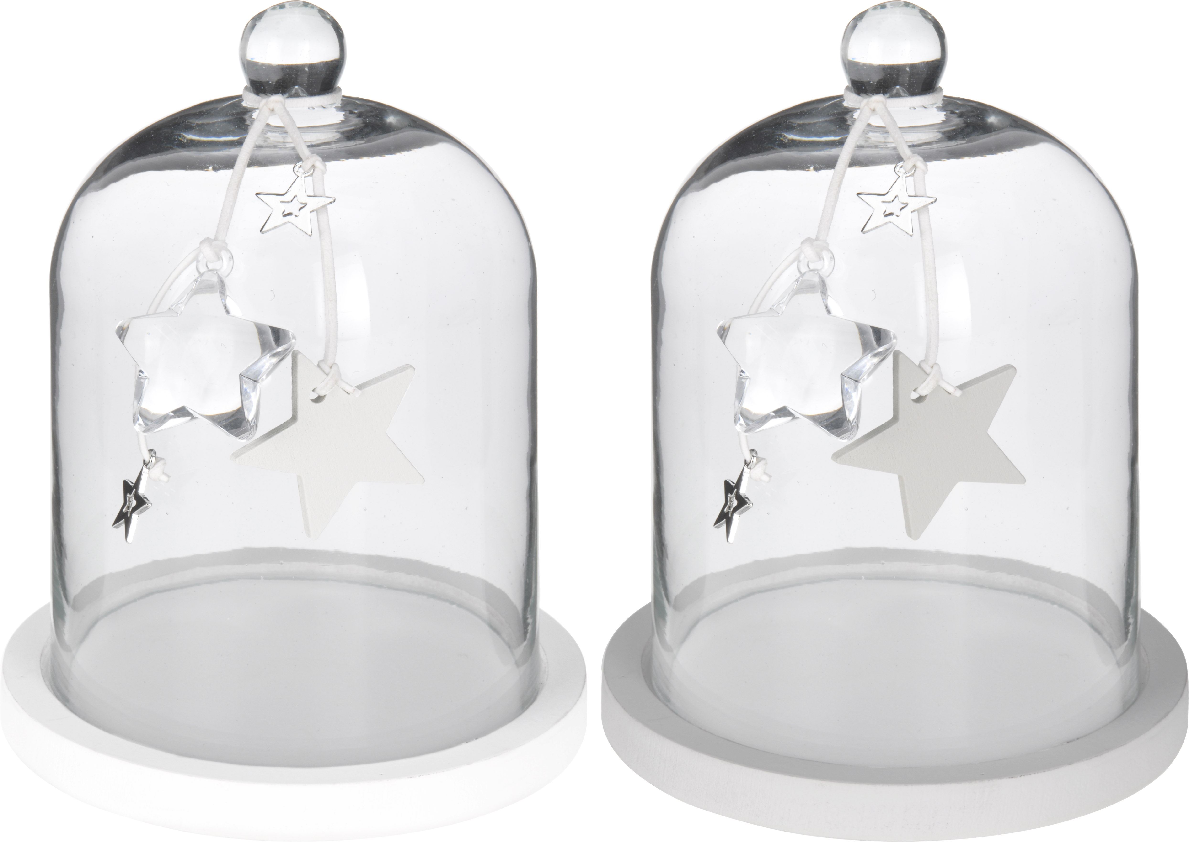 large glass display bell jar dome cloche with base bike christmas ornaments
