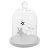 Glass Dome Bell Jars With Deco Stars