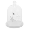 Glass Dome Bell Jars With Deco Stars