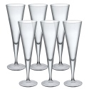 Bormioli Rocco 16cl Ypsilon Champagne Flutes Set [030006]