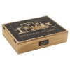 12 Section Wooden Storage Box - No Place Like Home  [896458]