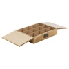 12 Section Wooden Storage Box - No Place Like Home  [896458]