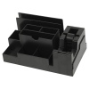 Top Write Black Rectangle Desk Organizer 20x12x9cm [158266]