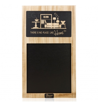 There Is No Place Like Home MDF Blackboard [896502]