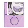 Ordinett PEVA Purple Storage Boxes