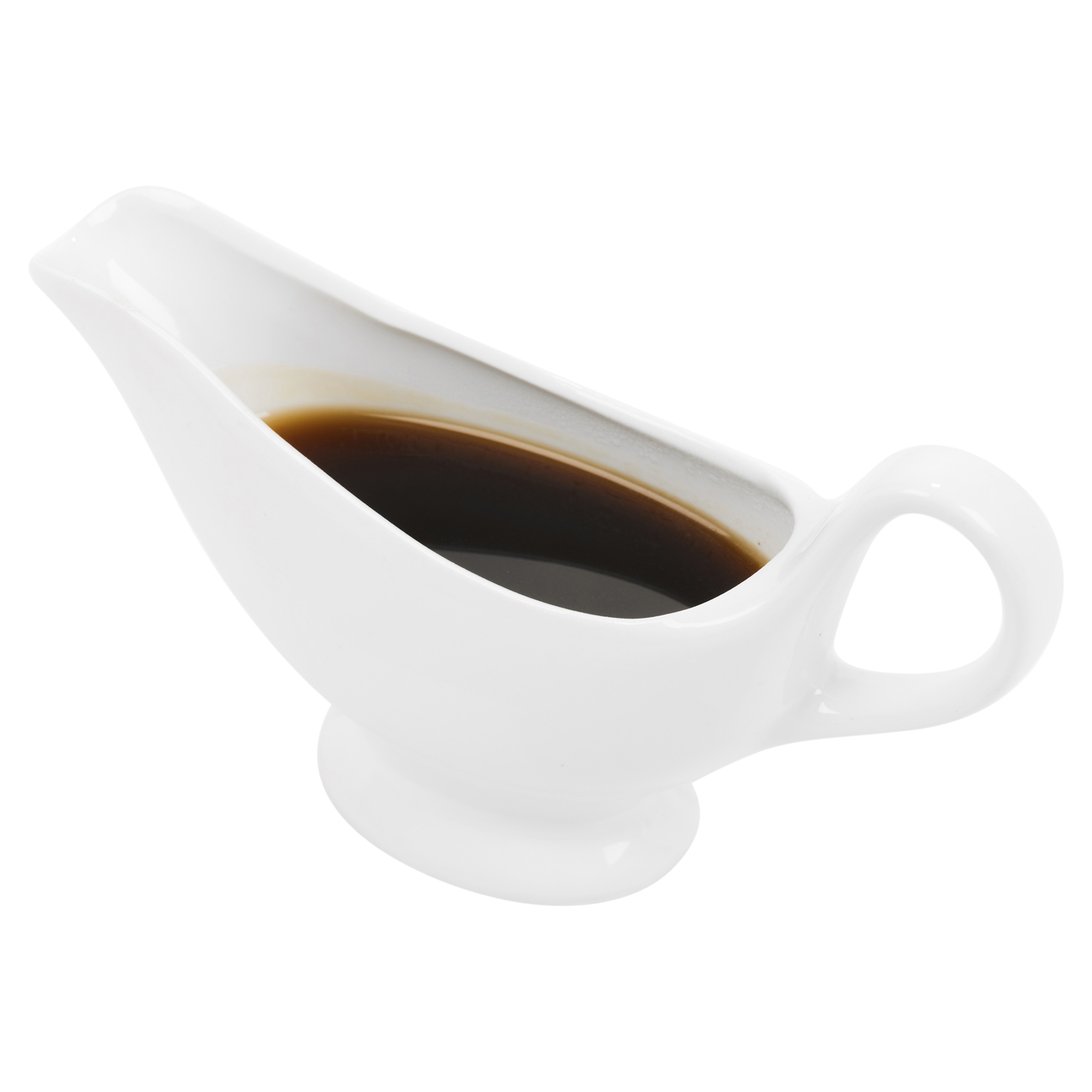 2 x Gravy Dish Bowl Boats White Porcelain Condiment Sauce Salad