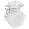 3 Assorted 100ml Glass Storage Jar Set [855806]