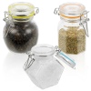 3 Assorted 100ml Glass Storage Jar Set [855806]