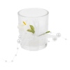 Scented Wedding Candle In Glass With Deco Flower [535203]