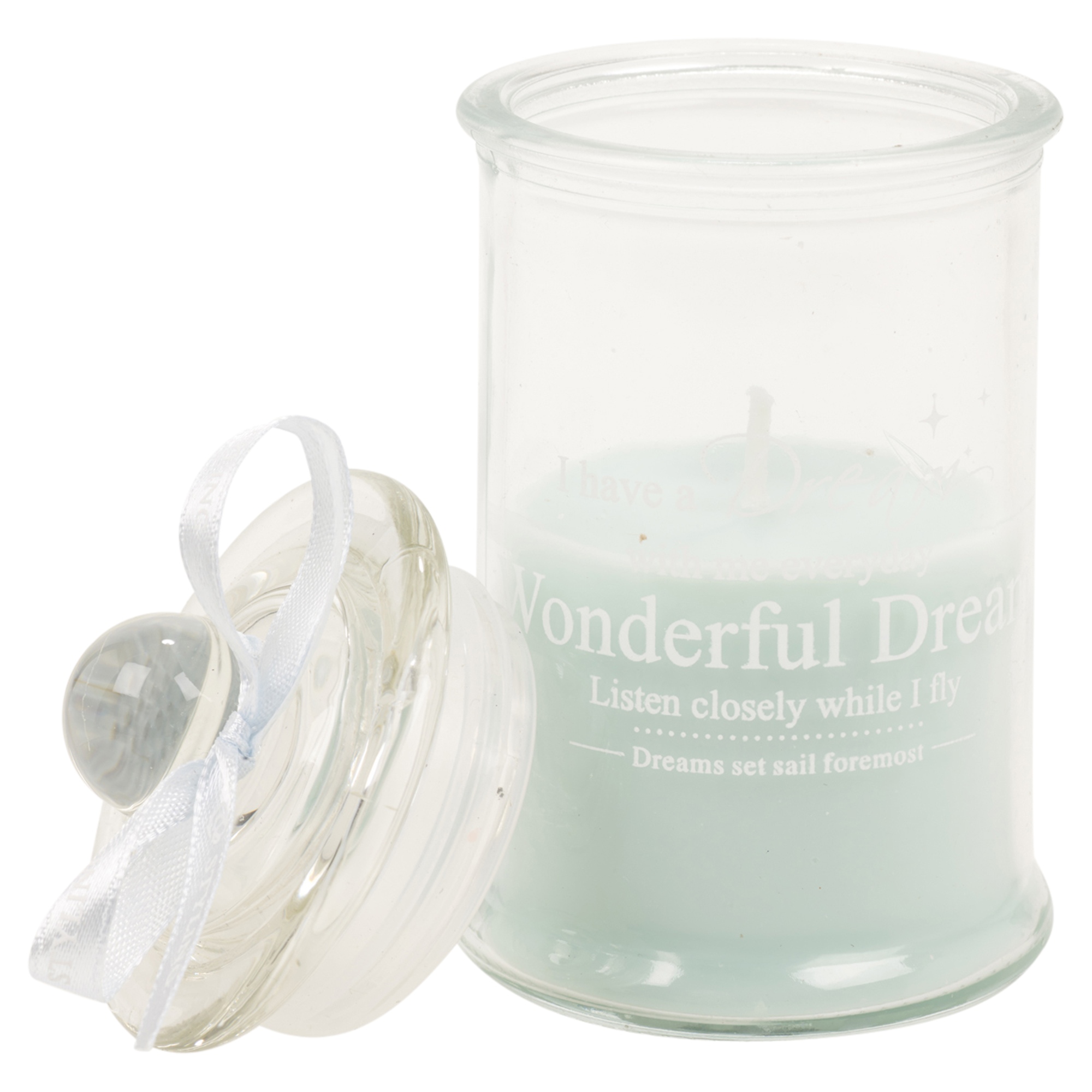 Scented Candle In Glass Jar Home Decorative Strong Aroma Perfumed