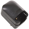 Large Black 13 Amp EU-UK Adaptor Plug