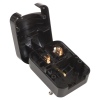 Large Black 13 Amp EU-UK Adaptor Plug