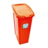 35L Slim Laundry Basket With Lid