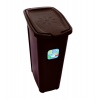 35L Slim Laundry Basket With Lid