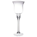 Set Of 3 Tall Glass Candle Holders [377273]