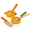 Green Wooden 25pc Kitchen Set Inc Accessories [564561]