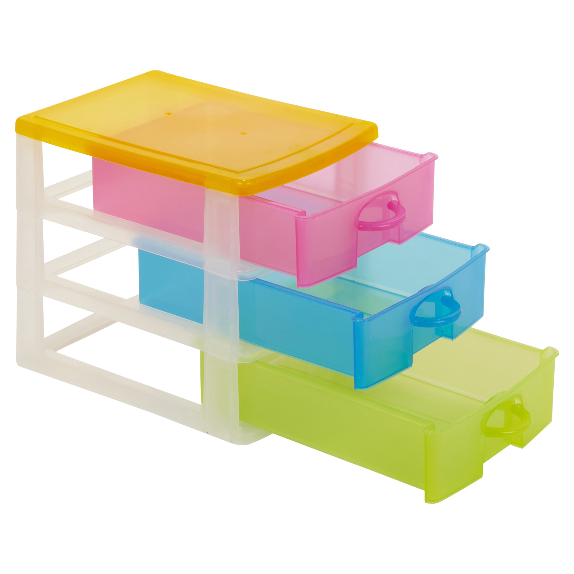 Arts & Crafts Tower Case With Accesories Toy Set Drawers Unit Storage