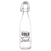 Set Of 4 Glass Clamp Bottles 500ml [006865]