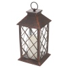 Lantern With LED Candle 28cm