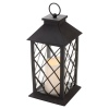 Lantern With LED Candle 28cm