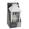 Lantern With LED Candle 28cm