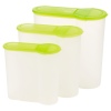 3 Pcs Food storage Container Set with Clip Lid [571915]