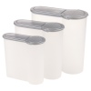 3 Pcs Food storage Container Set with Clip Lid [571915]