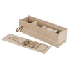 Wooden Wine Gift Box With Rope Handle