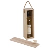 Wooden Wine Gift Box With Rope Handle