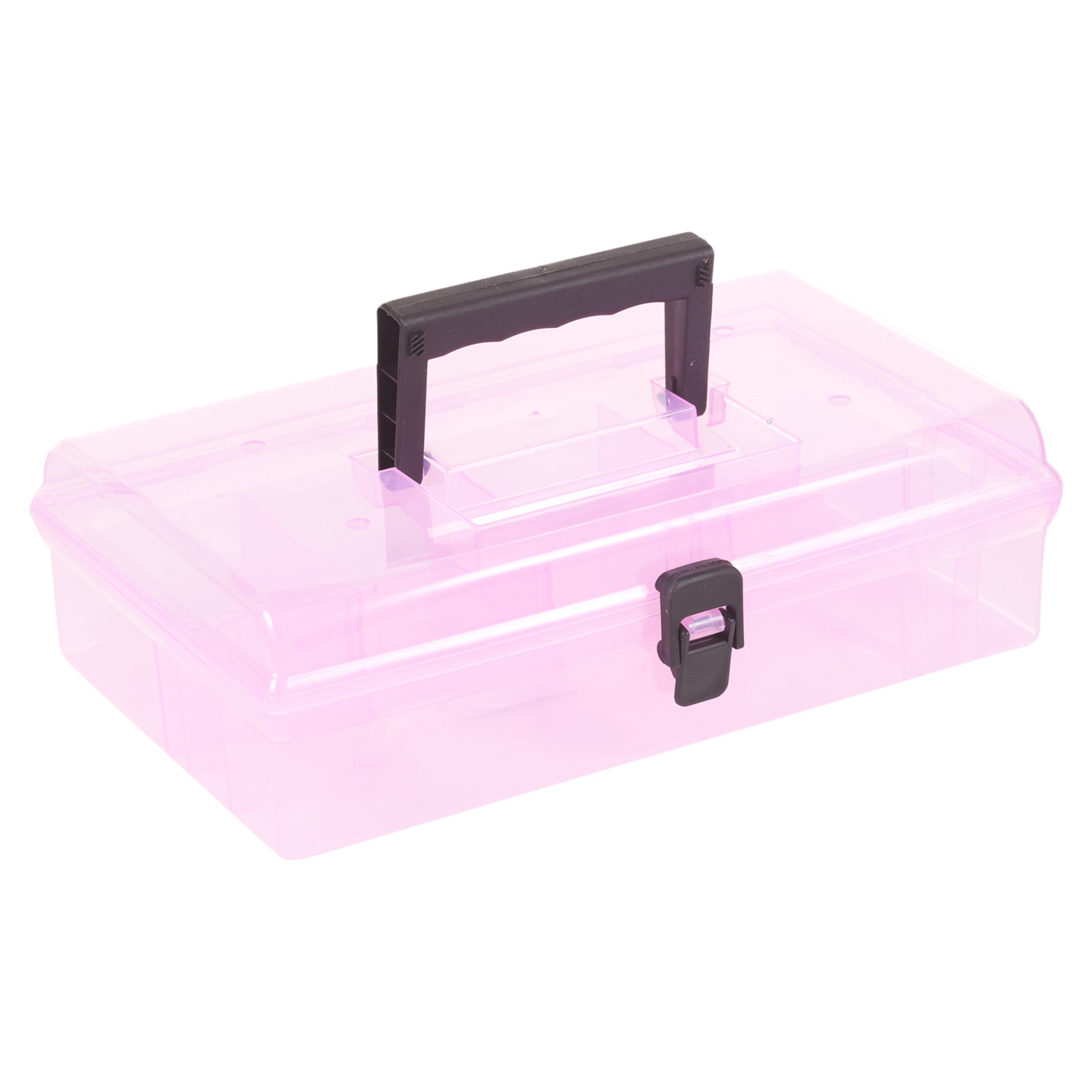Plastic Storage Box Case Carry Handle Multi Function Accessories