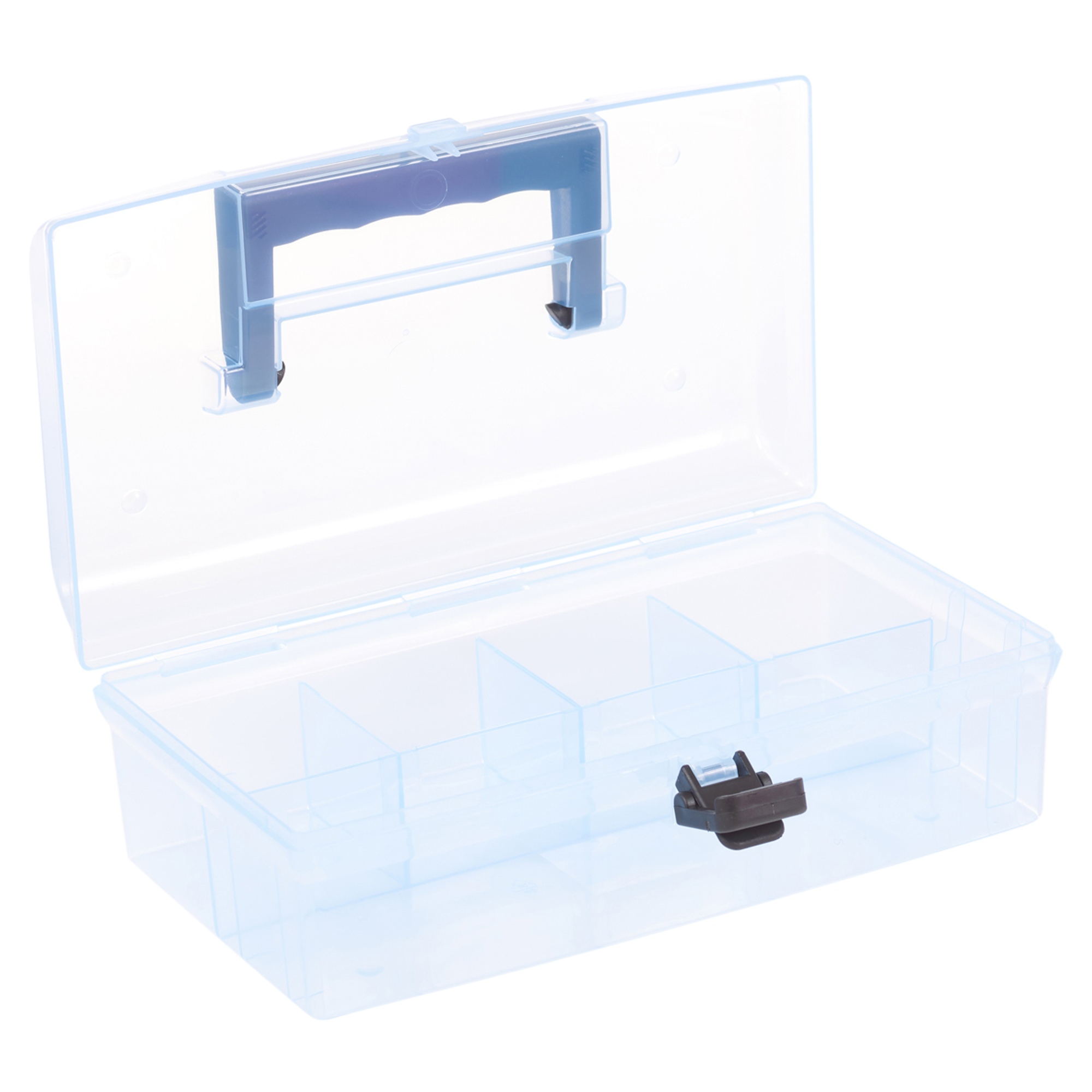 Plastic Storage Box Case Carry Handle Multi Function Accessories