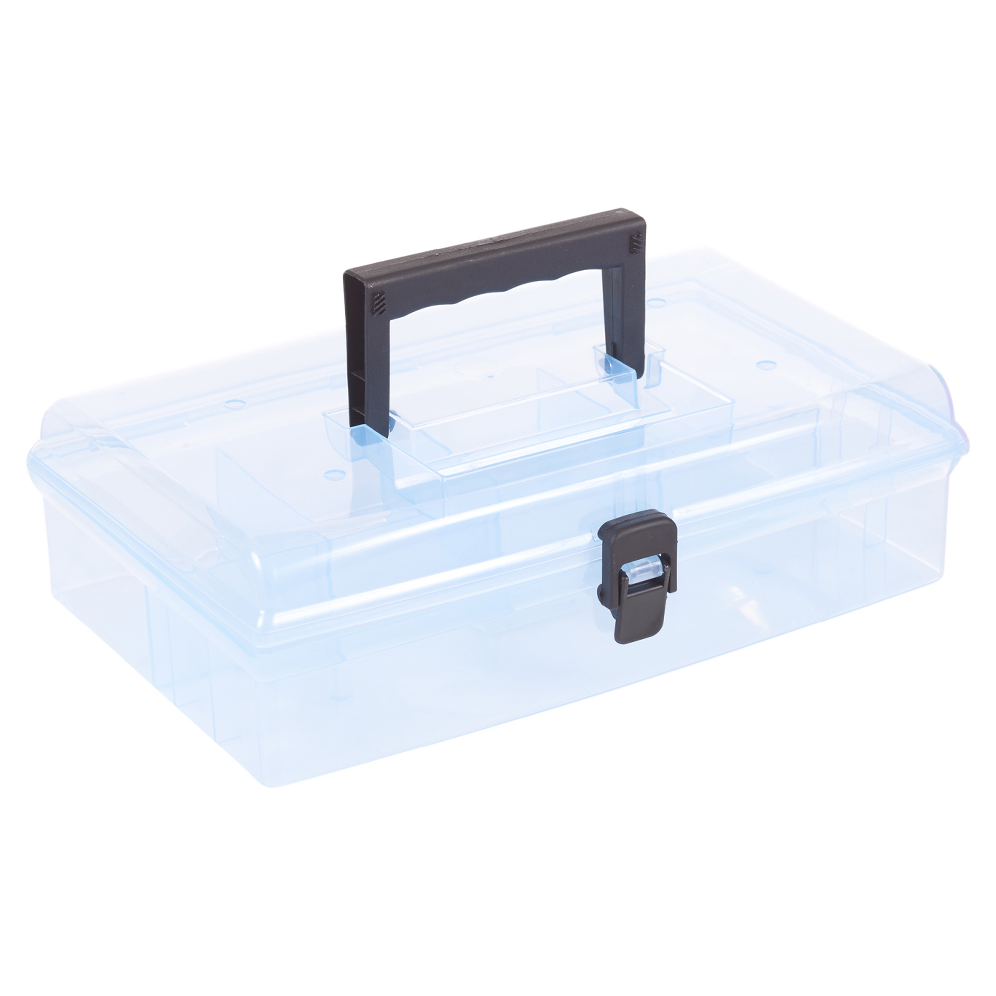 Plastic Storage Box Case Carry Handle Multi Function Accessories