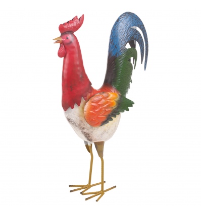 Metal Rooster Garden Ornament [118445]