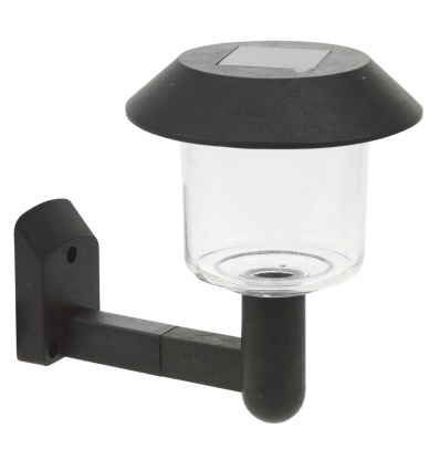 Goodlands Clear Round Solar Wall Light [120202]