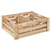 3 Pcs Wooden Trays (2 sizes) [074871]