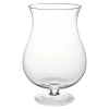 22.5cm Glass Vase on Foot [217630]
