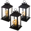 Hanging Outdoor Lantern With LED Light 29cm [860614]