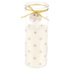 10cm Candle in Glass (cream) [678424]