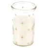 10cm Candle in Glass (cream) [678424]