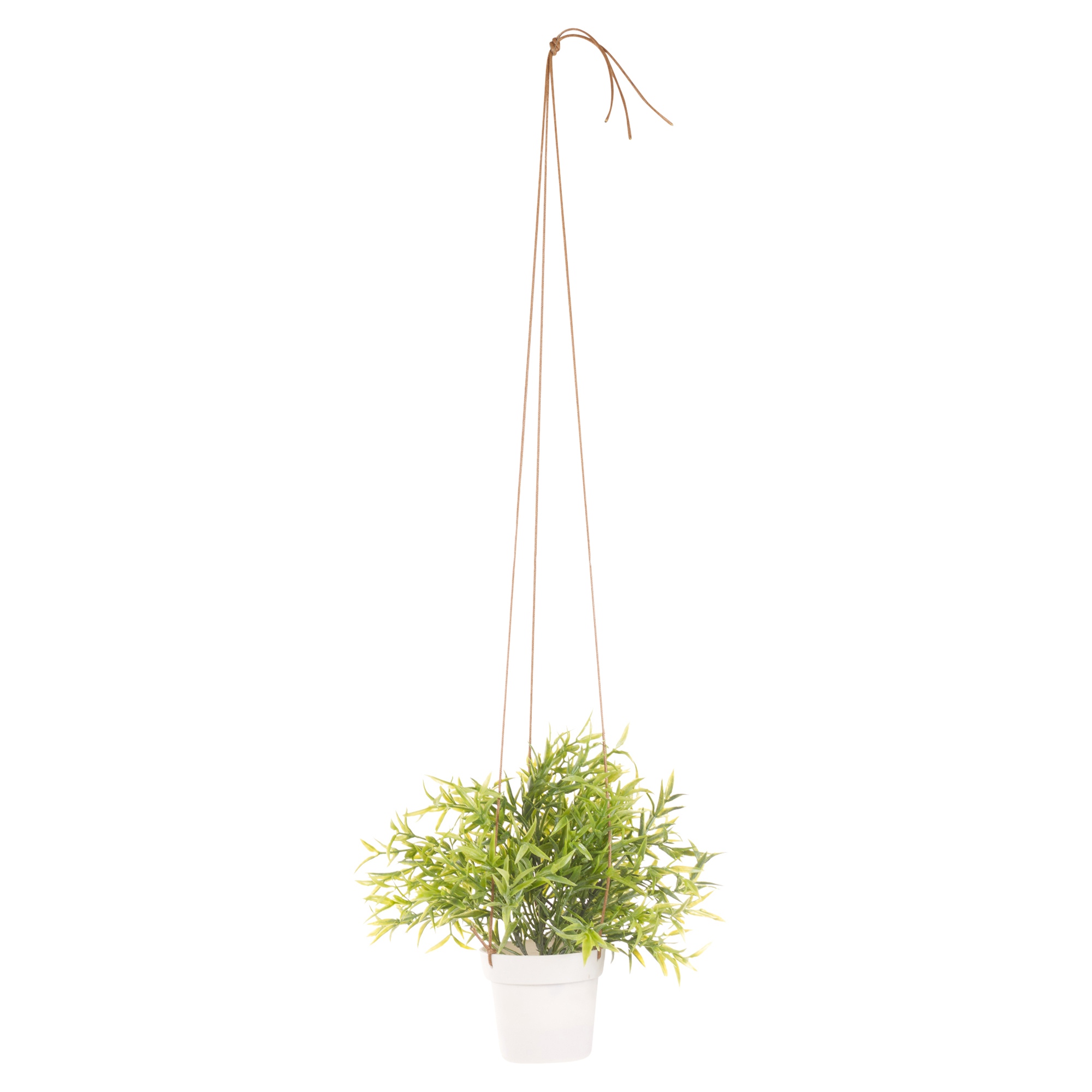 Artificial Hanging Plant Pot Basket Indoor Outdoor Garden Decor Realistic Leafs eBay