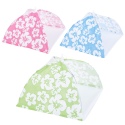 30cm Flower Print Food Cover