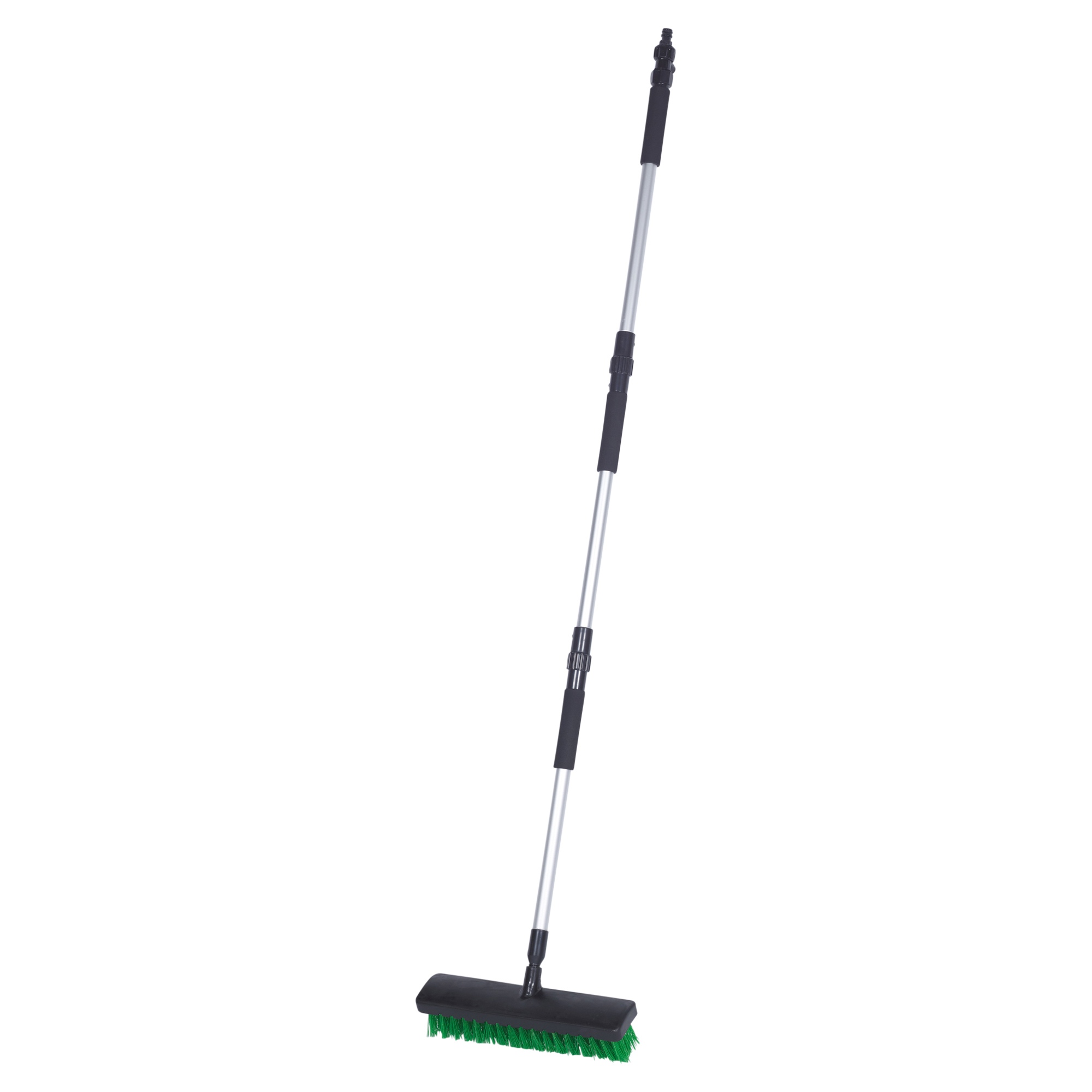 Heavy Duty Extendable Water Jet Hose Garden Brush Broom Outdoor Patio Path Clean eBay