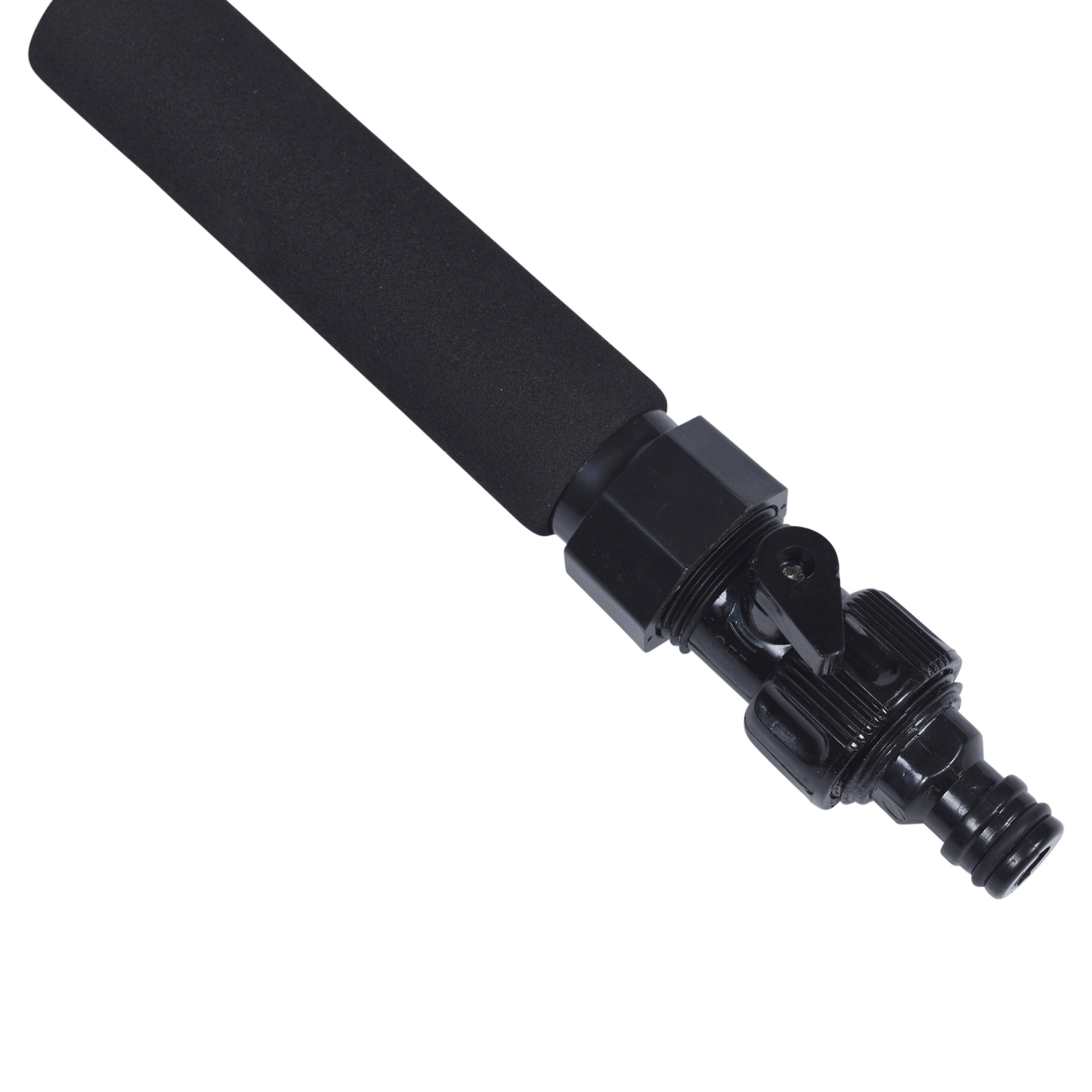 Heavy Duty Extendable Water Jet Hose Garden Brush Broom Outdoor Patio