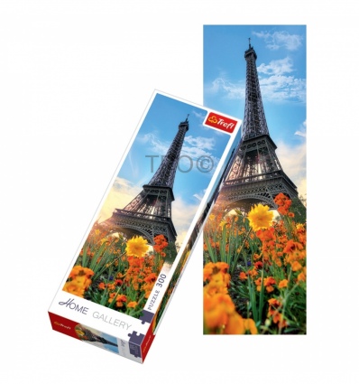 300 Home Gallery - The Eiffel Tower Among Flowers [75000]