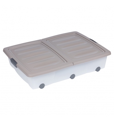 Underbed Storage Box Roller With Split Lid